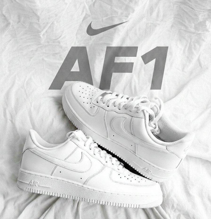 NIKE AIR FORCE 1 "WHITE"