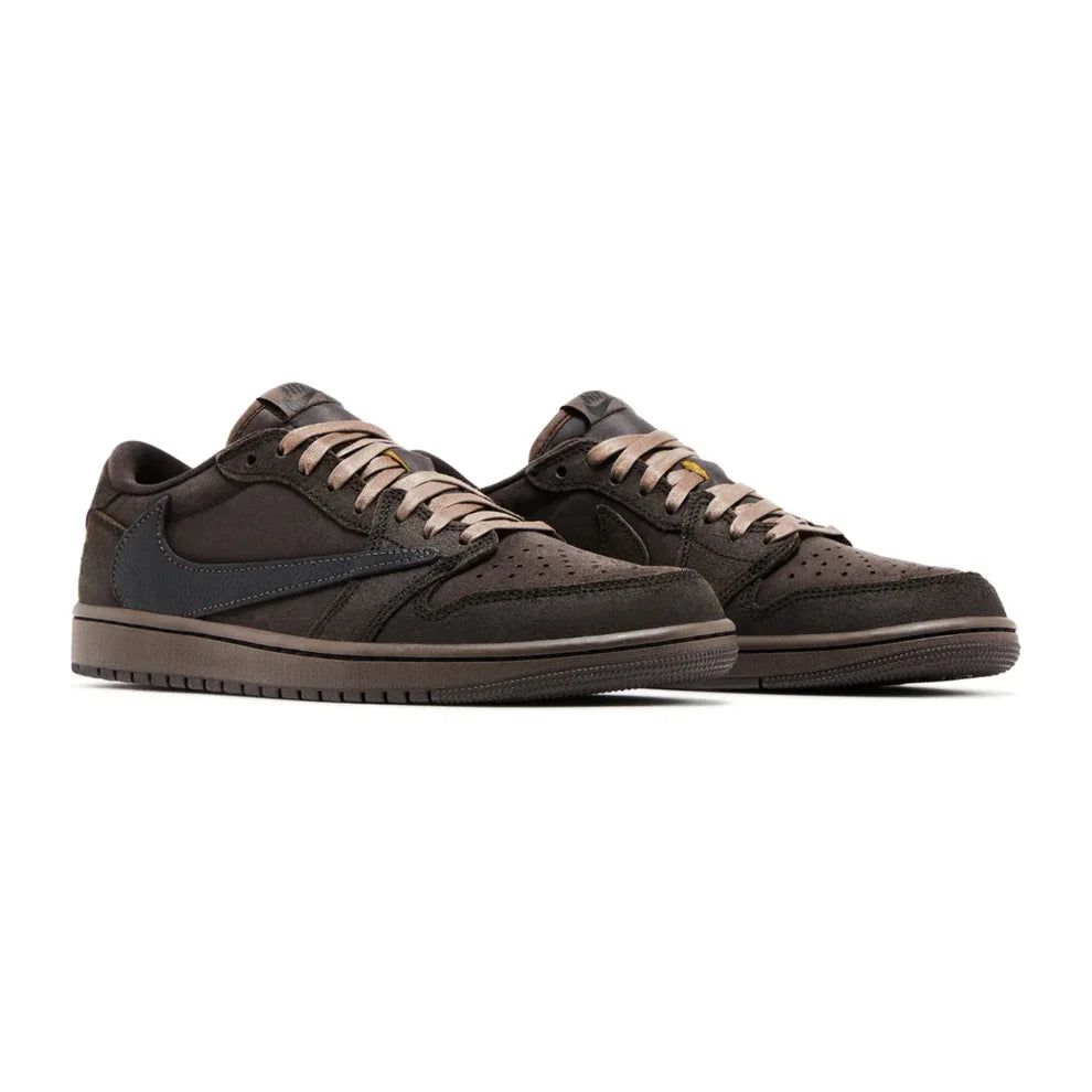 JORDAN 1 RETRO LOW OG SP TRAVIS SCOTT VELVET BROWN