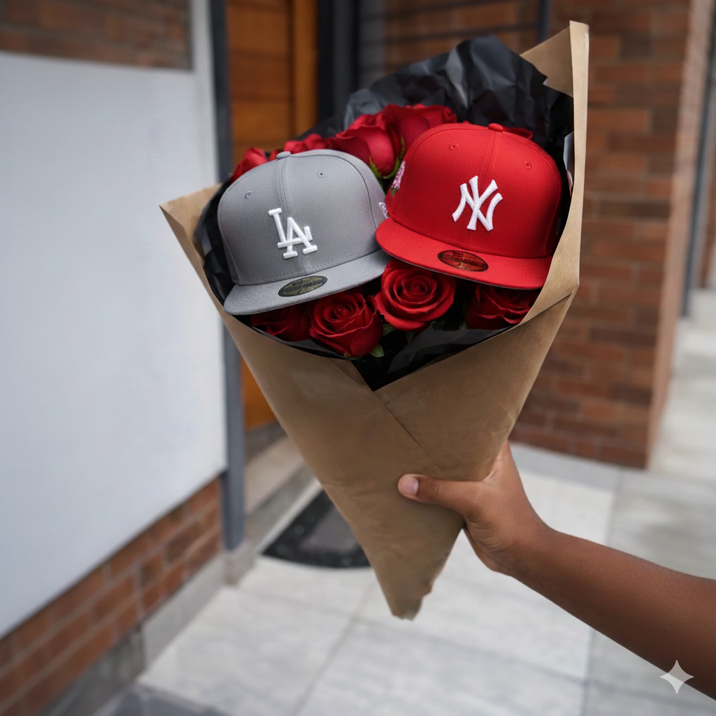 2X FITTED CAP + BOUQUET