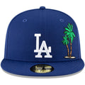 LOS ANGELES DODGERS NEW ERA ROYAL LOCAL ICON 59FIFTY FITTED HAT