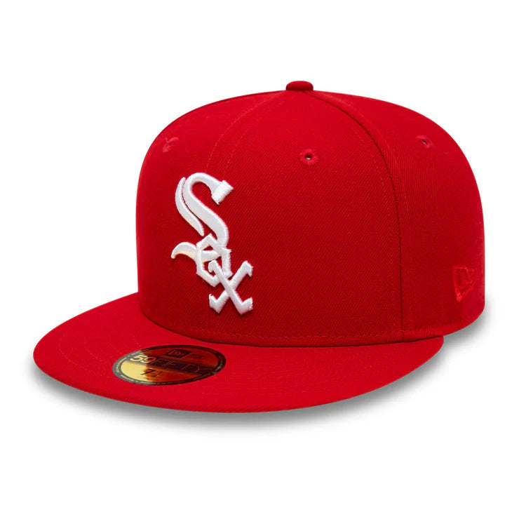 CHICAGO WHITE SOX MLB WORLD SERIES RED 59FIFTY FITTED CAP