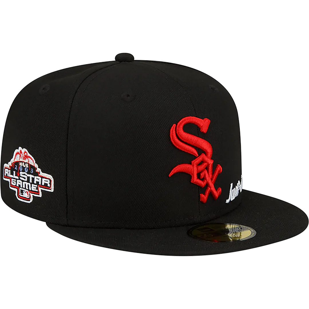 CHICAGO WHITE SOX MLB X JUST DON BLACK 59FIFTY