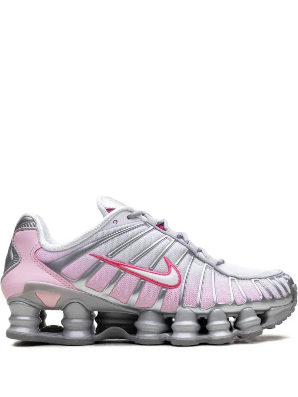 NIKE SHOX TL "METALLIC PLATINUM/PINK FOAM/WHITE/PINKSICLE"
