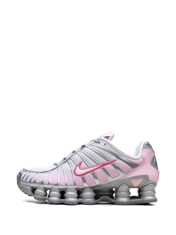 NIKE SHOX TL "METALLIC PLATINUM/PINK FOAM/WHITE/PINKSICLE"