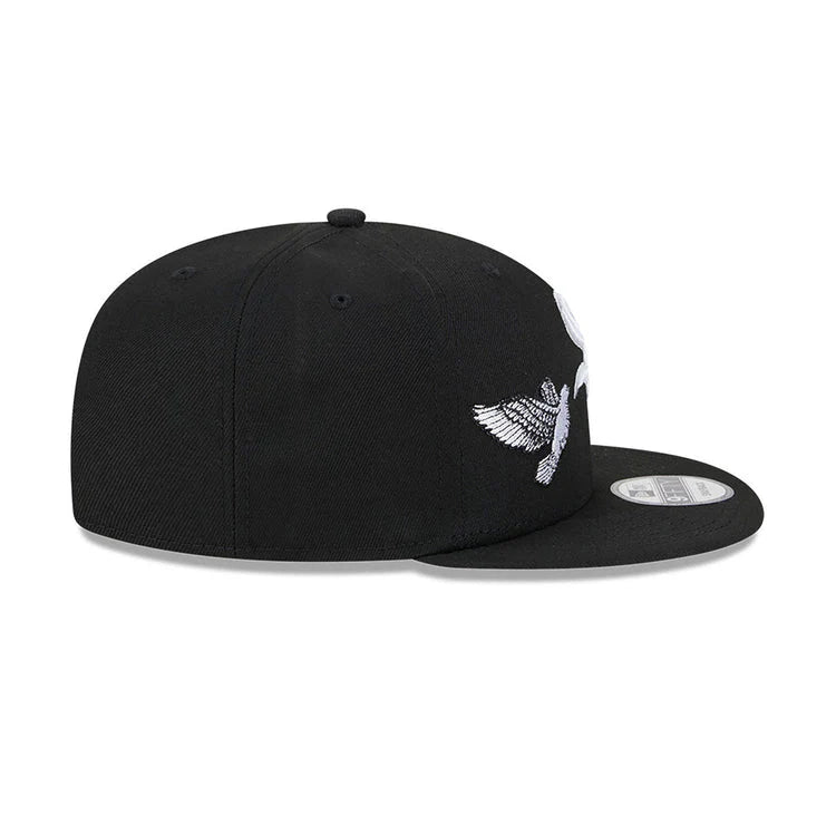 LOS ANGELES DODGERS 9FIFTY PEACE BLACK CAP