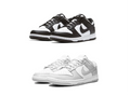 2X NIKE DUNK LOW ( PANDA X GREY)