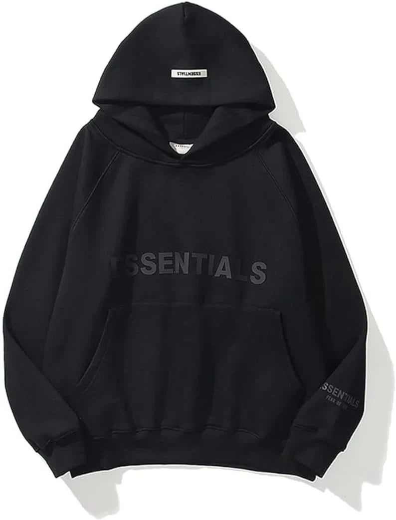 FEAR OF GOD ESSENTIALS HOODIE “BLACK”