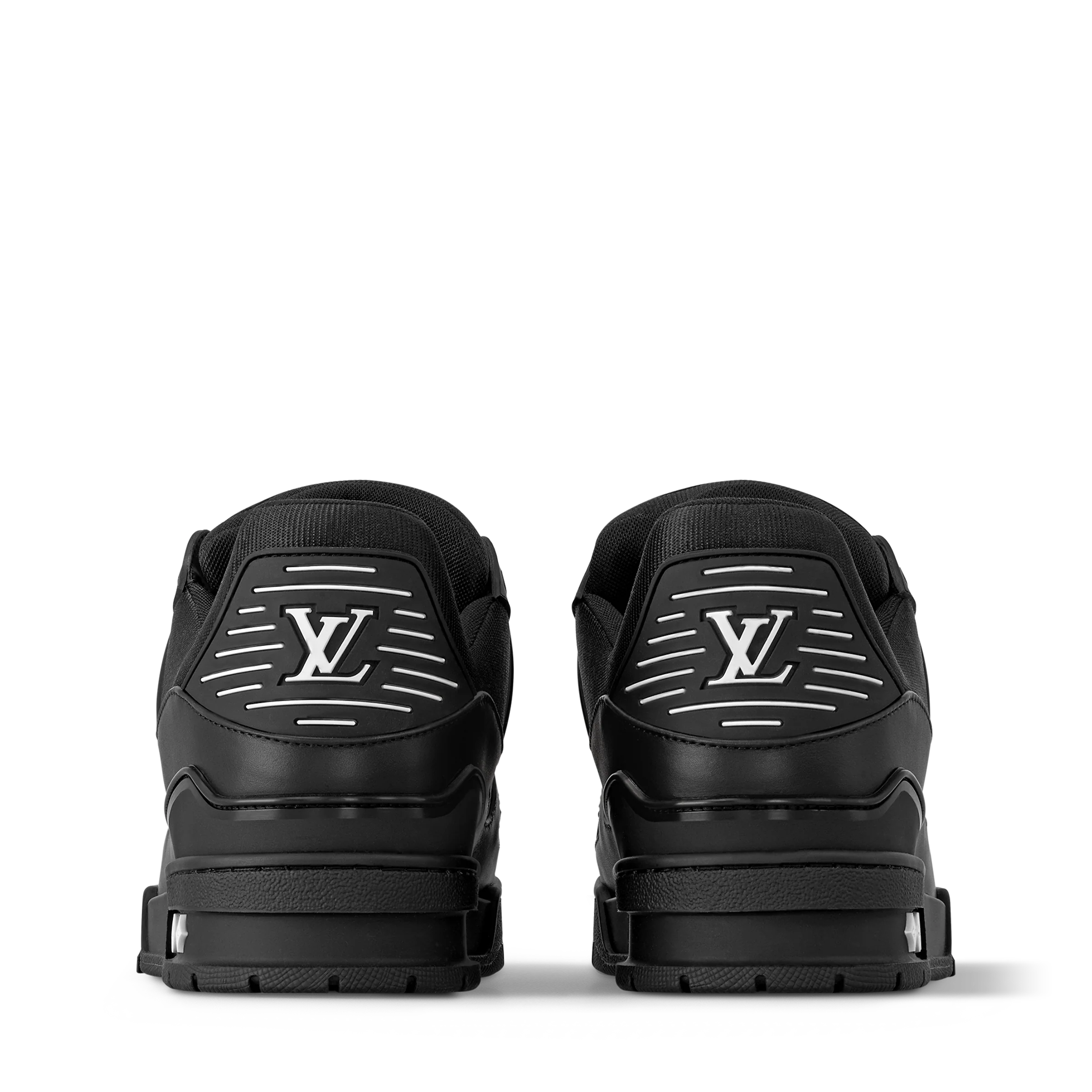 LOUIS VUITTON LV TRAINER WHITE BLACK FULLY BOXED